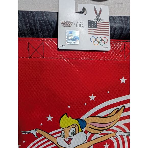 Looney Tunes x Team USA Lola Bunny Reusable Tote Bag BRAND NEW - Picture 2 of 6